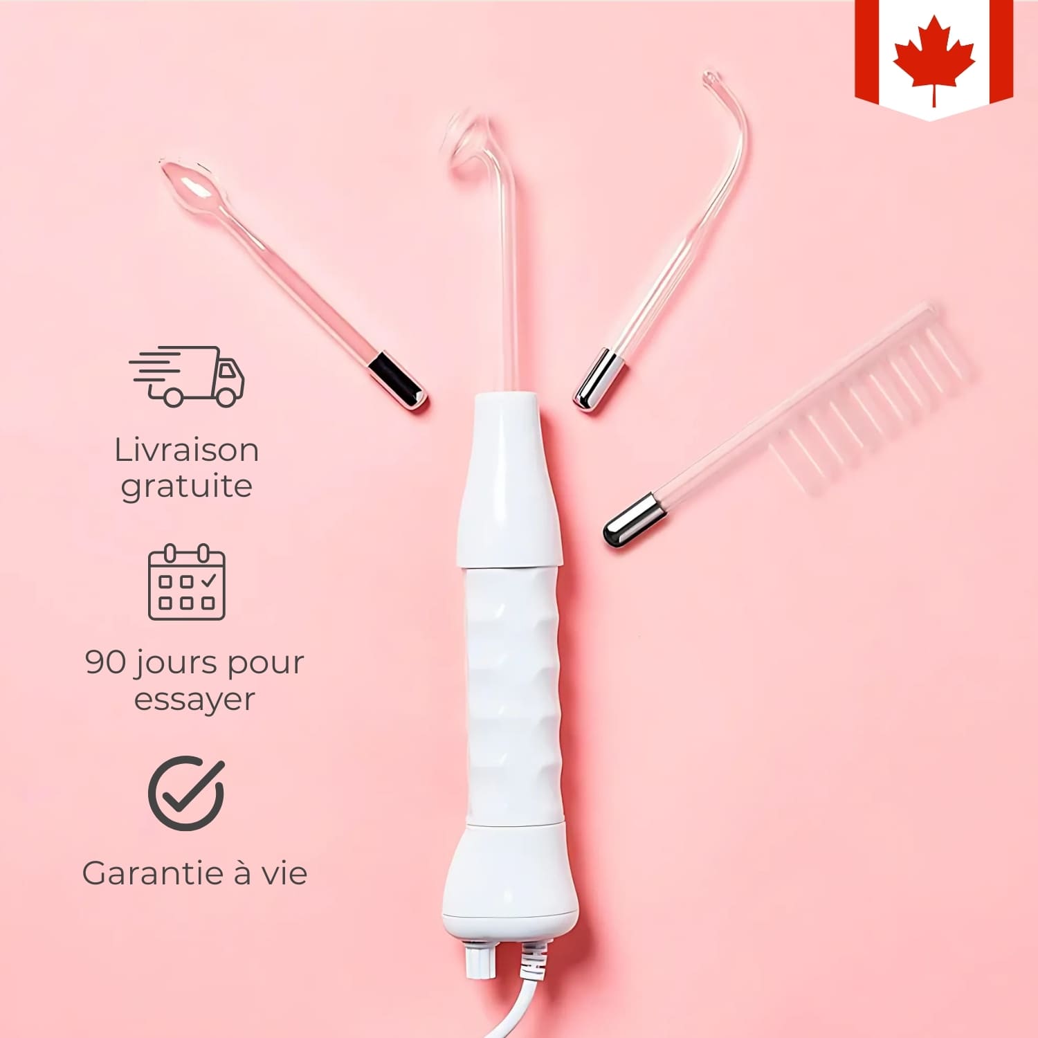 ClearPulse™ 2.0 - Haute Fréquence Thérapeutique Anti-Acné